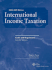 International Income Taxation: Code and Regulations--Selected Sections (2010-2011)