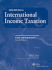 International Income Taxation: Code and Regulations--Selected Sections (2012-2013 Edition)