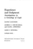 Experience and Judgment: Investigations in a Genealogy of Logic