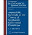 Asymptotic Methods in the Theory of Stochastic Differential Equations (Translations of Mathematical Monographs)