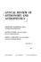 Annual Review of Astronomy and Astrophysics