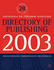 Directory of Publishing 2003: United Kingdom Commonwealth and Overseas (Directory of Publishing, 2003)