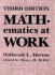 Mathematics at Work