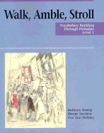 Walk, Amble, Stroll: Vocabulary Building Through Domains (Level 1)