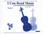 I Can Read Music, Vol 1: Violin (Paperback Or Softback)