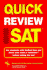 Quick Review for the Sat