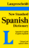 Langenscheidt's New Standard Spanish Dictionary: Spanish-English, English-Spanish
