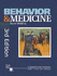 Behavior and Medicine