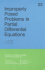 Improperly Posed Problems in Partial Differential Equations (Regional Conference Series in Applied Mathematics)