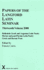 Hellenistic Greek and Augustan Latin Poetry, Flavian and Post-Flavian Latin Poetry, Greek and Roman Prose