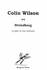 Strindberg: a Play in Two Scenes