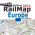 Railpass Railmap Europe 2015: Icon Illustrated Railway Atlas of Europe, Turkey and Morocco Ideal for Interrail and Eurail Pass Holders