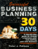 Successful Business Planning in 30 Days: a Step-By-Step Guide for Writing a Business Plan and Starting Your Own Business (the Entrepreneur's Guidebook Series)