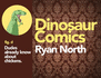 Dinosaur Comics: Dudes Already Know About Chickens
