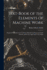 Text-Book of the Elements of Machine Work