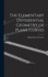 The Elementary Differential Geometry of Plane Curves