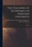The Teaching of Economics in Harvard University: A Report