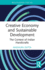 Creative Economy and Sustainable Development: The Context of Indian Handicrafts