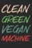 Kochbuch zum ausfllen: fr vegane und vegetarische Rezepte, dein persnliches Nachschlagewerk mit deinen eigenen Rezepten; Motiv: Vegan Machine