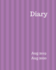 Diary Aug 2019-Aug 2020: 8x10 Day to a Page Academic Year Diary, Hourly Appointments and Space for Notes on Each Page. Perfect for Teachers, Students...Owners. Purple Vertical Stripe Design