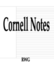Cornell Notes: 200 Pages 8.5 X 11