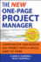 The New One-Page Project Manager: Communicate and Manage Any Project With a Single Sheet of Paper