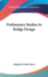 Preliminary Studies In Bridge Design