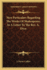 New Particulars Regarding the Works of Shakespeare, in a Letter to the Rev. a. Dyce