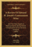 A Review Of Edward H. Jewett's Communion Wine: And The Holy Supper Is Representative, Being A Brief Consideration Of Its Use And Emblems (1889)