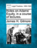 Notes on Adams' Equity, in a Course of Lectures