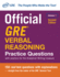 Official Gre Verbal Reasoning Practice Questions, Second Edition, Volume 1