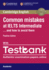 Common Mistakes at Ielts Intermediate Paperback With Ielts Academic Testbank: and How to Avoid Them