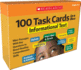 100 Task Cards in a Box: Informational Text: Mini-Passages With Key Questions to Boost Reading Comprehension Skills (Hardback Or Cased Book)