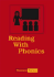 Reading With Phonics