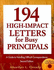 194 High-Impact Letters for Busy Principals: a Guide to Handling Difficult Correspondence [With Cdrom]