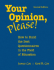 Your Opinion, Please! , (Hb)
