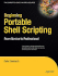 Beginning Portable Shell Scripting: From Novice to Professional (Expert's Voice in Open Source)