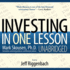 Investing in One Lesson