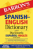 Spanish-English Dictionary (Barron's Bilingual Dictionaries)