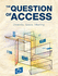 The Question of Access Disability, Space, Meaning