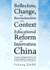 Reflection, Change, and Reconstruction in the Context of Educational Reform and Innovation in China: Towards an Integrated Framework Centred on Reflective Teaching Practice for Efl Teachers' Professional Development
