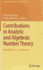 Contributions in Analytic and Algebraic Number Theory: Festschrift for S. J. Patterson (Springer Proceedings in Mathematics, 9)