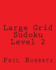 Large Grid Sudoku Level 2: Sudoku Puzzles For Timed Challenges