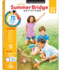 Summer Bridge Activities 3-4 Grade Workbooks, Math, Reading Comprehension, Writing, Science, Social Studies, Summer Learning 4th Grade Workbooks All Subjects With Flash Cards (160 Pgs)