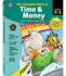 Carson Dellosa Complete Book of Time and Money Workbook for Kids-Grades K-3 Adding, Subtracting, Comparing Money, Making Change, Time in Minutes and Hours, Coins, Bills (416 Pgs)