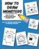 How to Draw Monsters: Step-by-Step Illustrations Make Drawing Easy