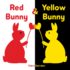 Red Bunny & Yellow Bunny: Explore Colors With This Sweet, High Contrast Board Book About Family-the Perfect Mother's Day Or Father's Day Gift for Toddlers and Babies!