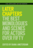 Later Chapters the Best Monologues and Scenes for Actors Over Fifty Applause Acting Series
