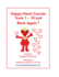 Happy Heart Counts from 1 - 10 and Back Again !