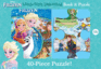 Disney Frozen-Little First Look and Find Activity Book and 40-Piece Puzzle-Pi Kids
